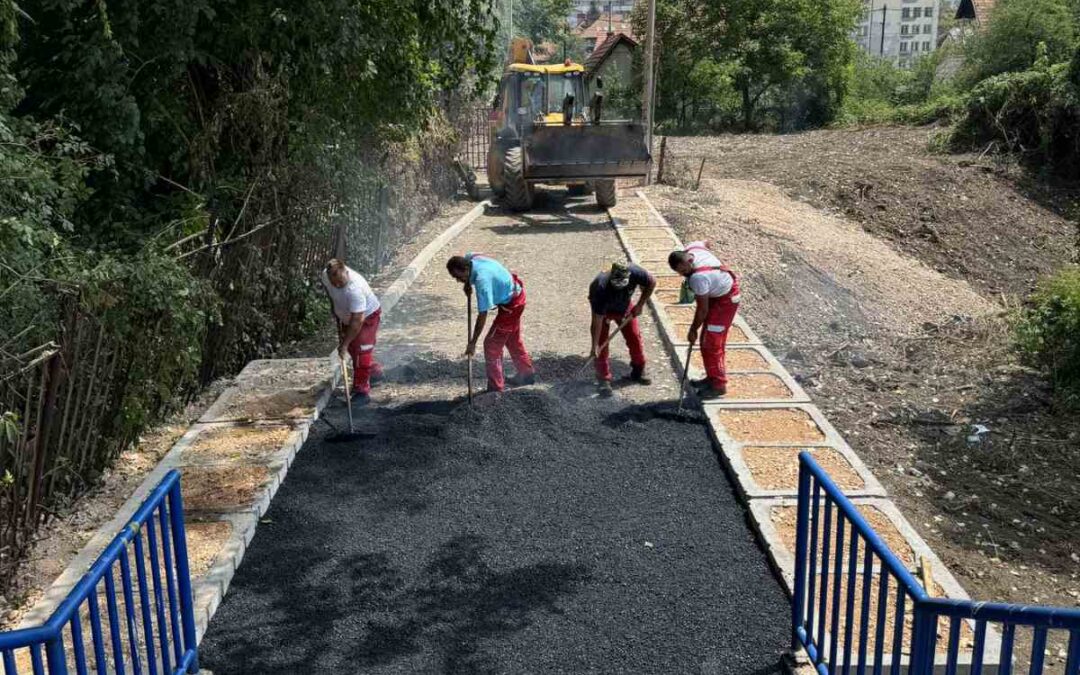 Informacija o radovima na pješačkim mostovima