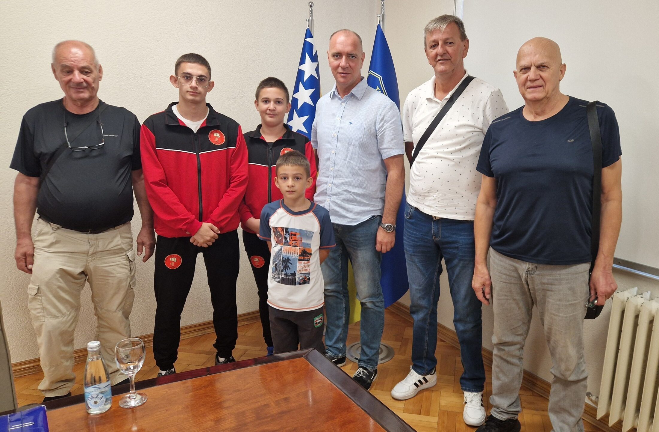 Gradonačelnik Lugavić upriličio prijem za porodicu Mujić