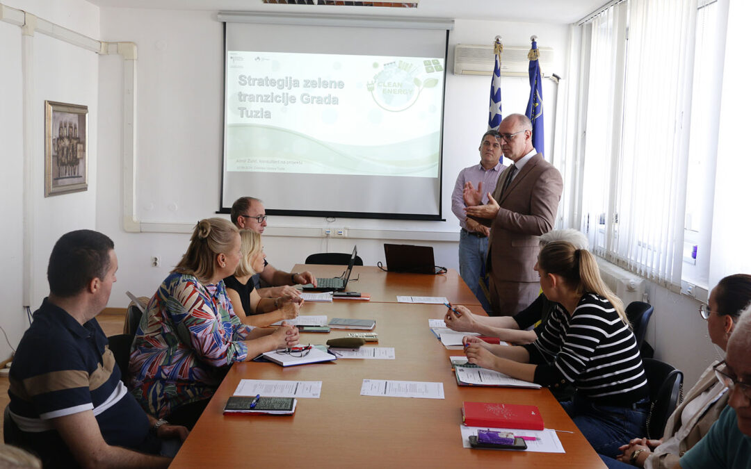 U Gradskoj upravi održana radionica o zelenoj tranziciji u okviru projekta SAGT
