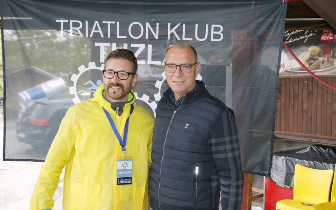 Gradonačelnik Lugavić podržao prvo triatlon takmičenje u Tuzli – “1. Tuzla Pannonica triatlon kup”