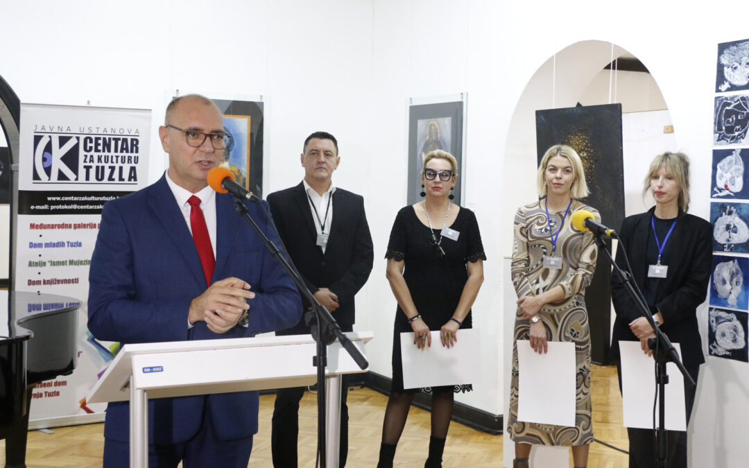 Gradonačelnik Lugavić otvorio 19. Međunarodni bijenalni festival portreta, crteža i grafike – INTERBIFEP