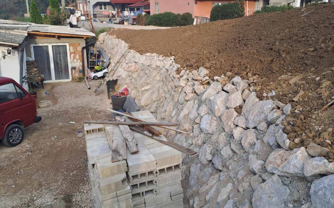 Završeni radovi na sanaciji klizišta i kanalizacione mreže u naselju Krojčica