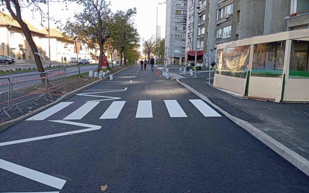 Okončani radovi na sanaciji trotoara i pješačkih barijera