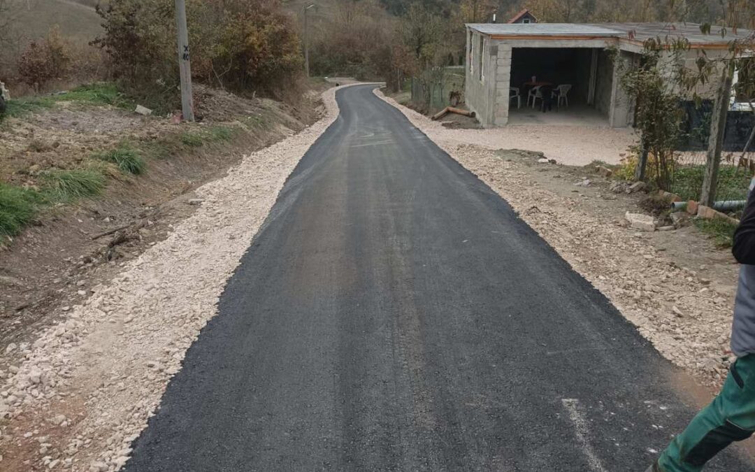 Okončani radovi na putnoj infrastrukturi u MZ Požarnica