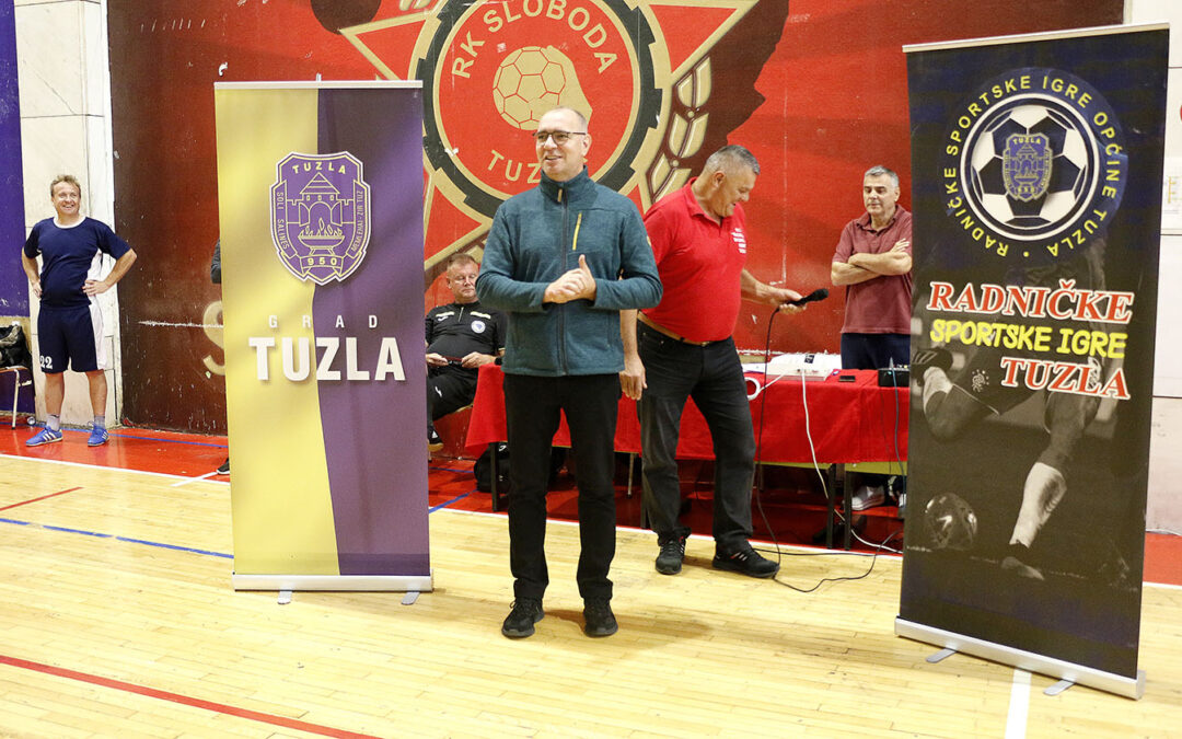 Gradonačelnik Lugavić otvorio 15. Radničke sportske igre u Tuzli