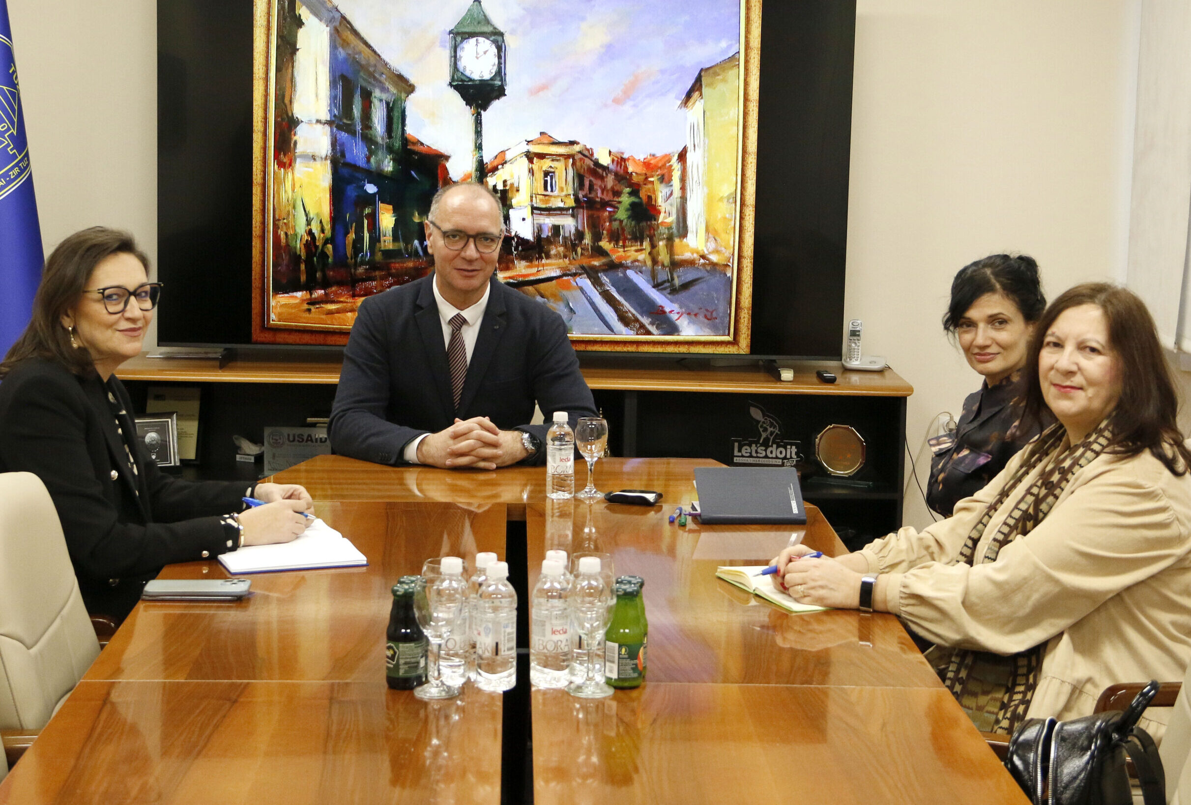 Gradonačelnik Lugavić sastao se sa šeficom Terenskog ureda OSCE-a u Tuzli