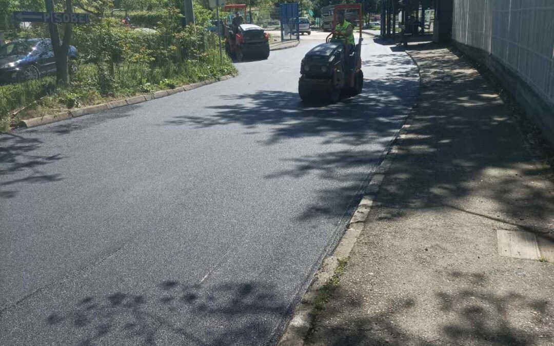 Završna faza radova na sanaciji kolovoza u dijelu ulice Džindić Mahala