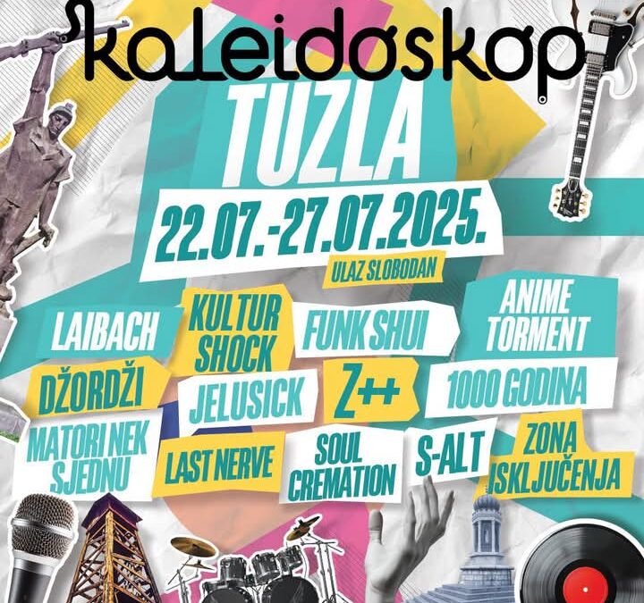 15. Kaleidoskop festival održaće se u Tuzli od 22. do 27. jula