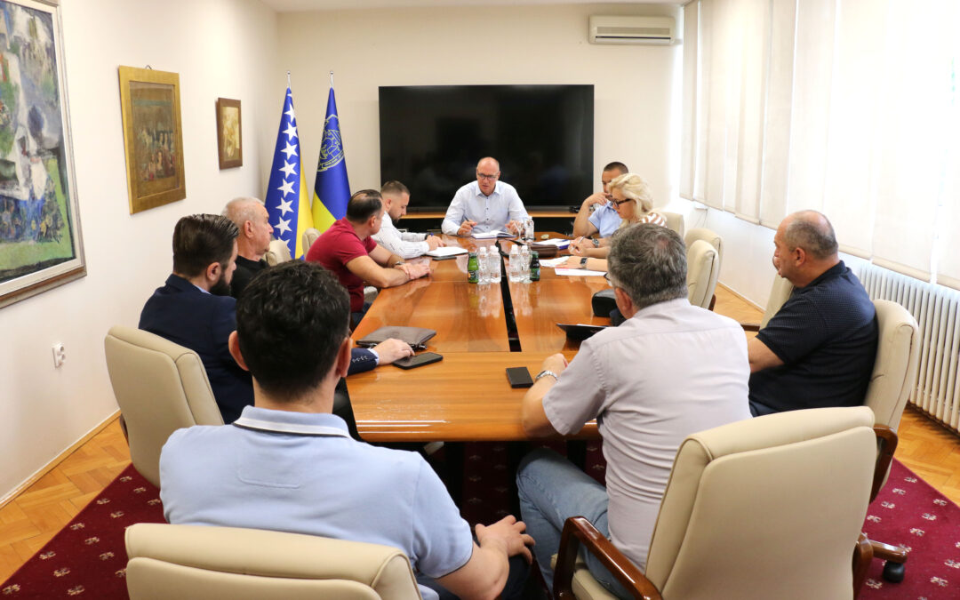 Pripreme za Svjetsko prvenstvo u sportskom ribolovu: Operativni sastanak u Gradskoj upravi Tuzle