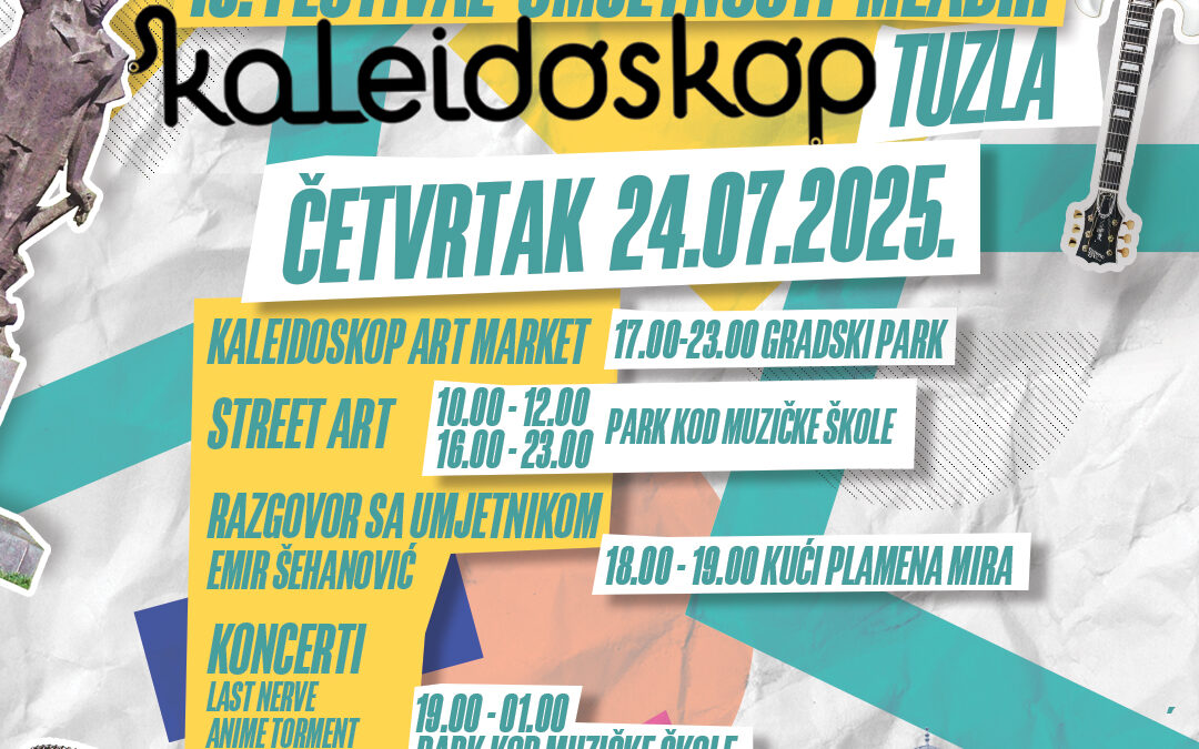 Treći dan 15. Kaleidoskop festivala donosi muzički spektakl u parku