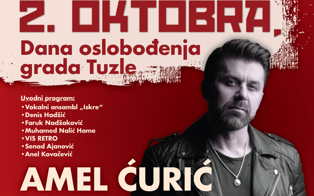 Koncert povodom 2. oktobra – Dana oslobođenja Tuzle održat će se u SKPC “Mejdan”