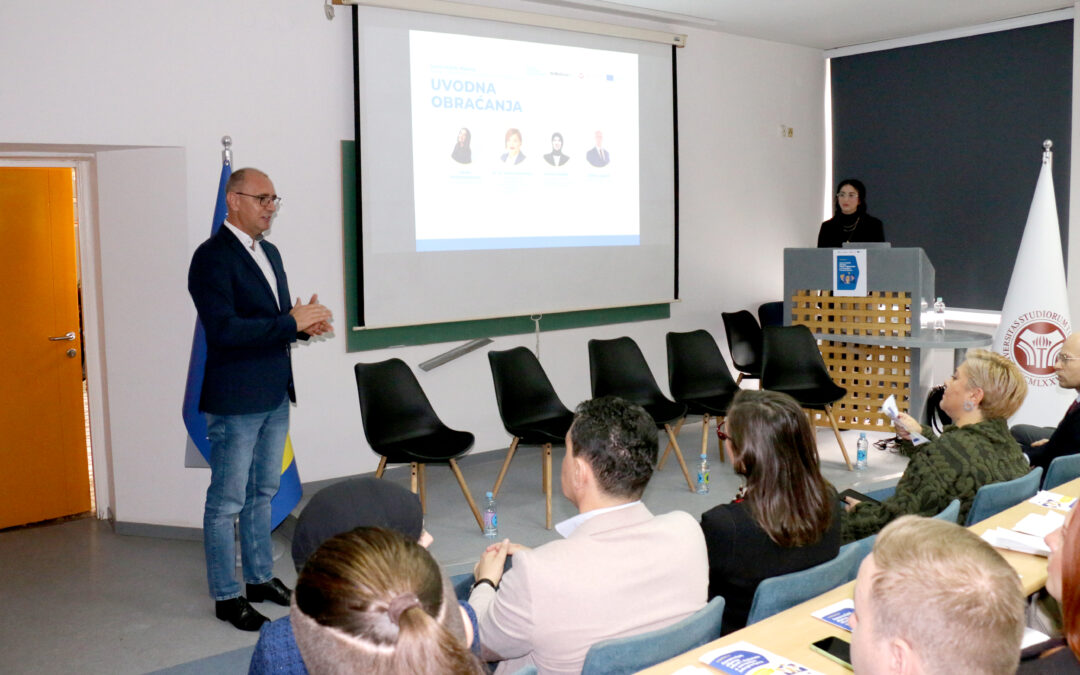 Gradonačelnik Lugavić na konferenciji „Generacijski dijalog: Mladi i diplomate o EU integraciji“