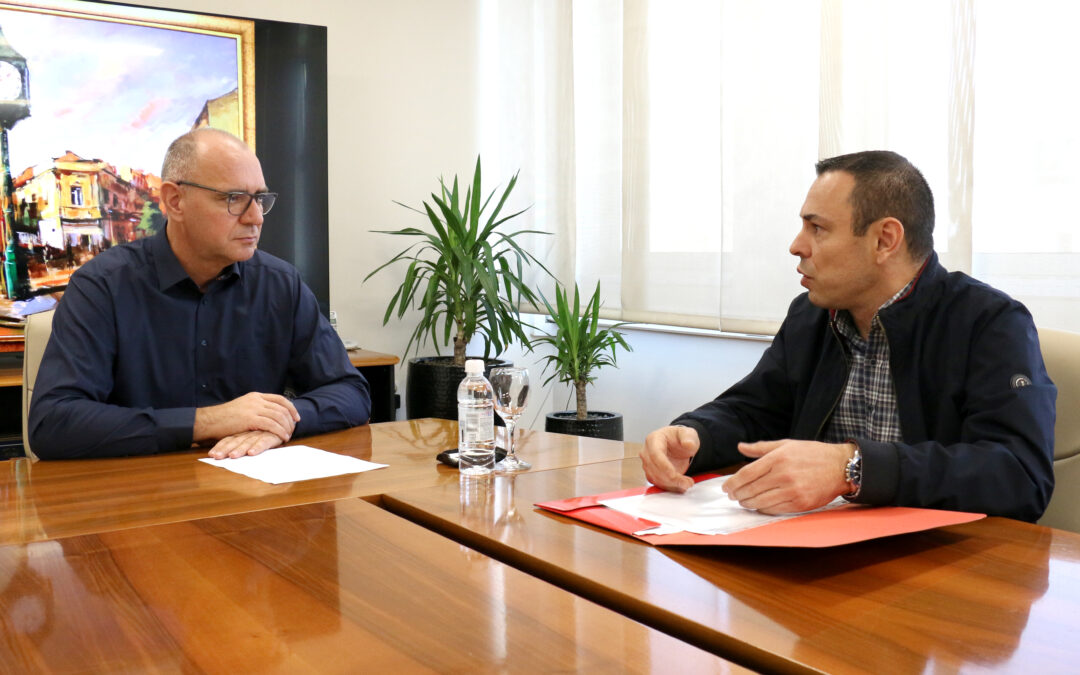 Gradonačelnik Lugavić razgovarao sa predsjednikom Mjesne zajednice Dokanj