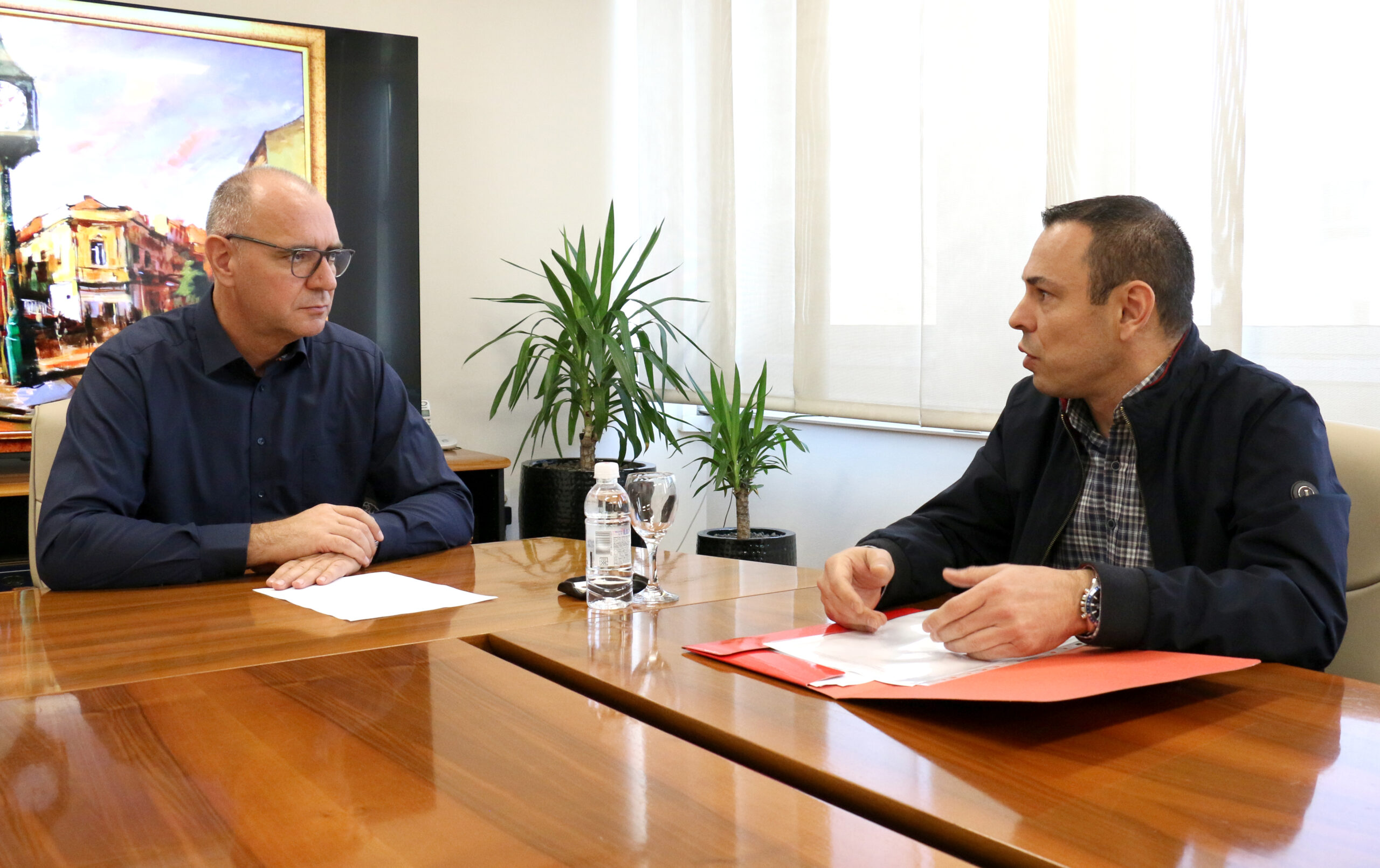 Gradonačelnik Lugavić razgovarao sa predsjednikom Mjesne zajednice Dokanj