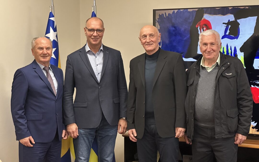 Gradonačelnik Lugavić sastao se s predstavnicima Stranke penzionera/umirovljenika BiH