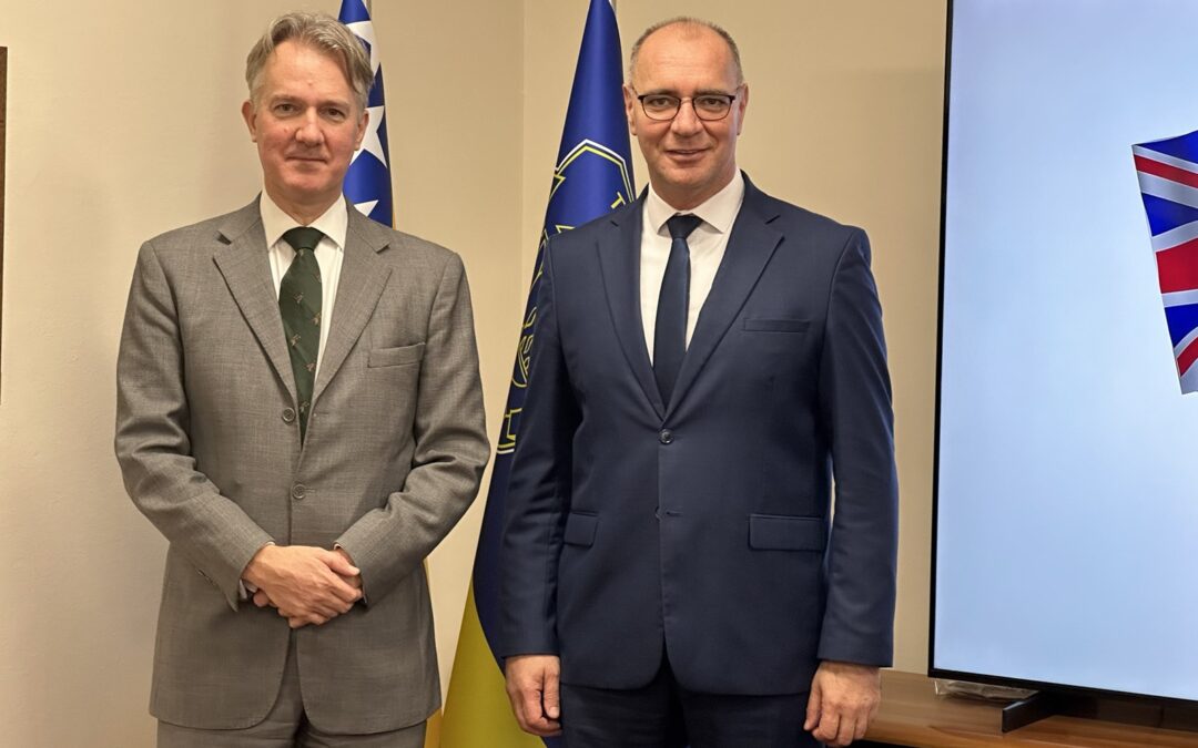 Gradonačelnik Tuzle primio ambasadora Velike Britanije u BiH