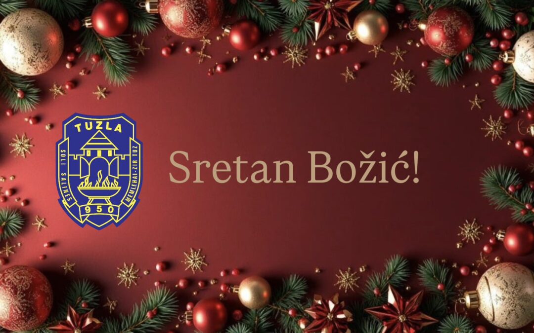 Čestitka gradonačelnika i predsjedavajuće Gradskog vijeća Tuzle u povodu katoličkog blagdana Božića