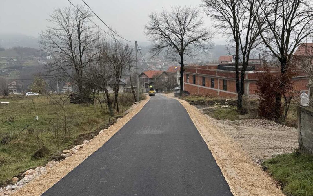 Realizovani infrastrukturni radovi u mjesnim zajednicama Simin Han i Slavinovići