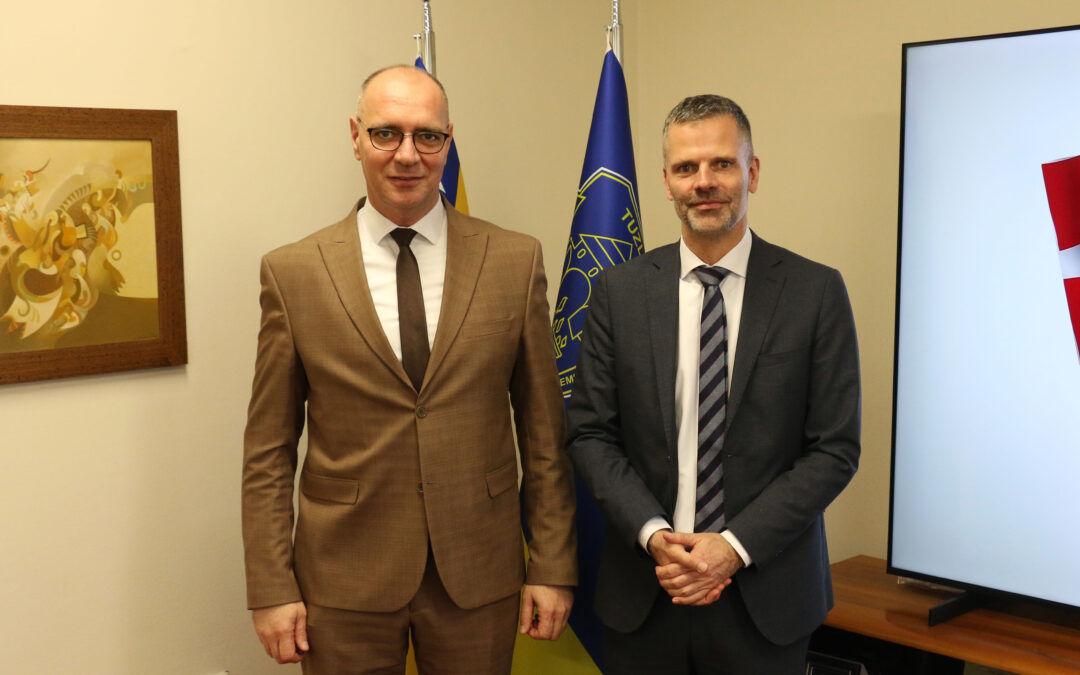 Gradonačelnik Tuzle ugostio ambasadora Kraljevine Danske u BiH