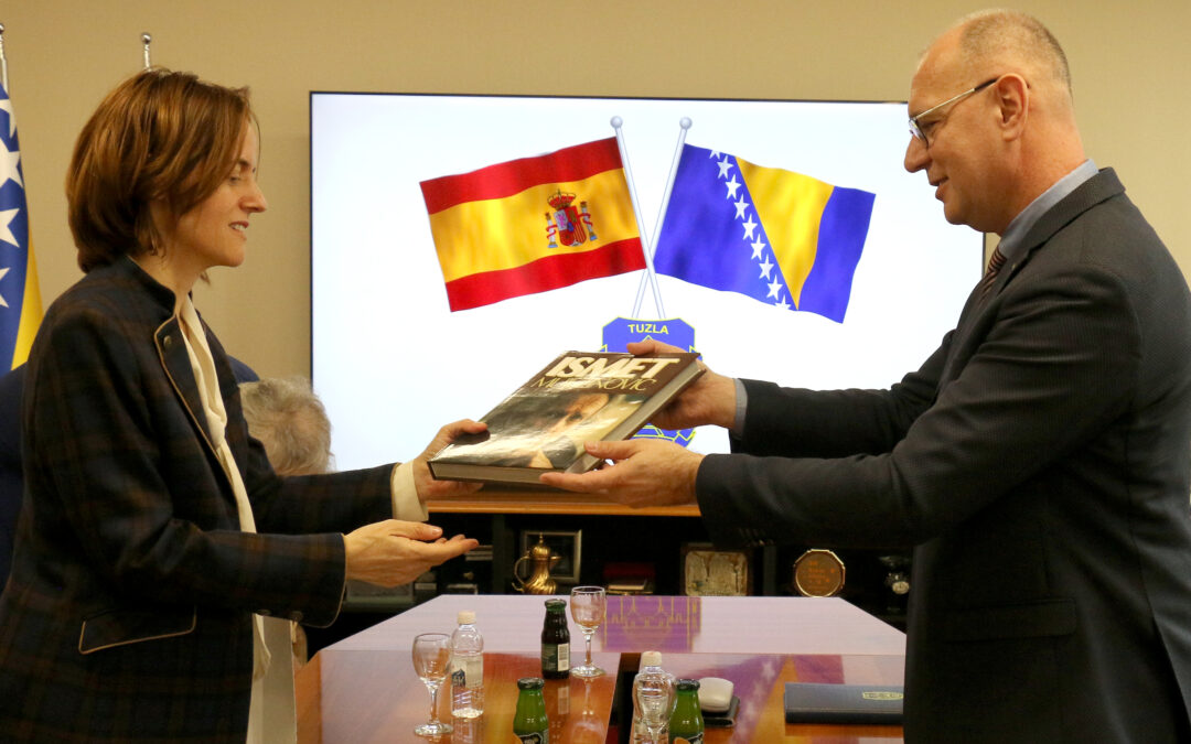 Gradonačelnik Lugavić sastao se s ambasadoricom Kraljevine Španije