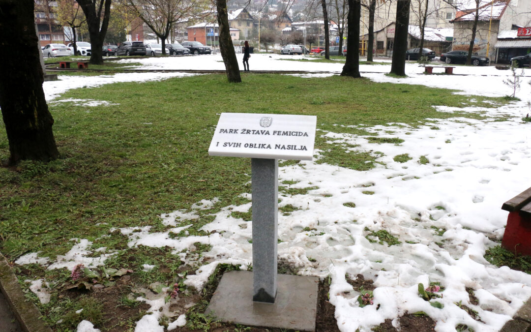 Tuzla dobila „Park žrtava femicida i svih oblika nasilja“