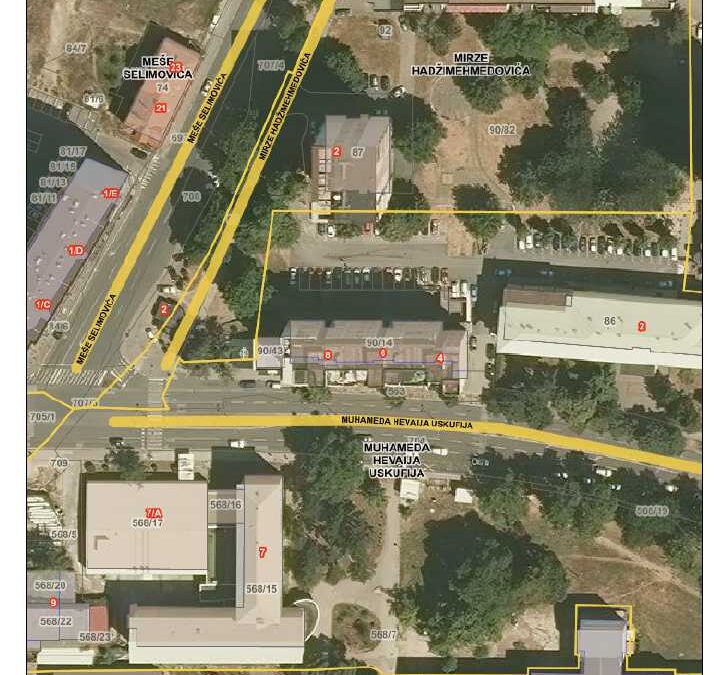 Izmjena režima saobraćaja na sjevernoj saobraćajnici zbog sanacije trotoara