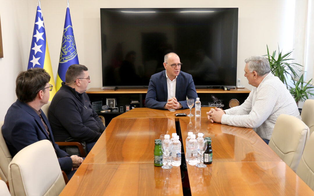 Gradonačelnik Lugavić primio veterane RK Sloboda – najavljen međunarodni turnir u Tuzli