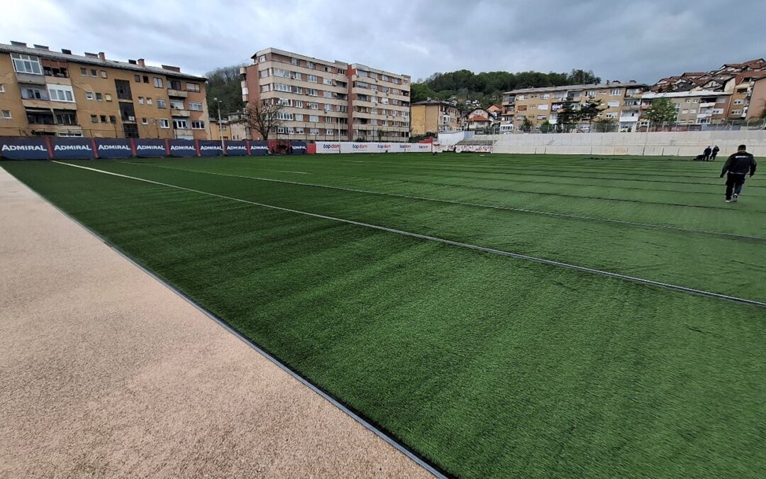 Radovi na pomoćnom stadionu „Tušanj“ u završnoj fazi