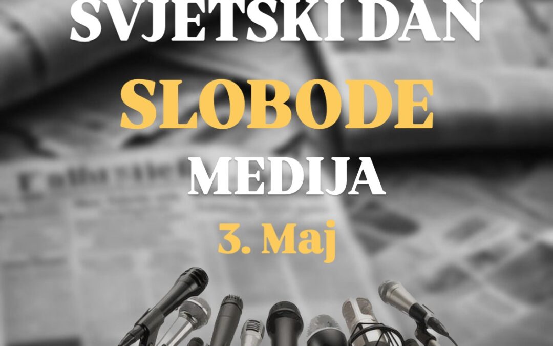 Čestitka gradonačelnika i predsjedavajuće Gradskog vijeća Tuzle u povodu Svjetskog dana slobode medija
