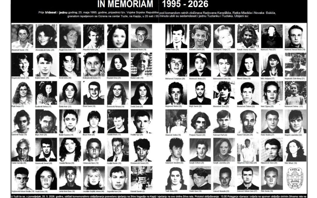 IN MEMORIAM: KAPIJA 1995. – 2026.