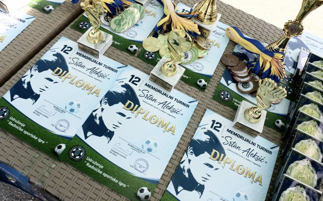 Održan 12. Međunarodni memorijalni turnir „Srđan Aleksić“ na stadionu Tušanj –  mladi iz regiona poslali poruku prijateljstva