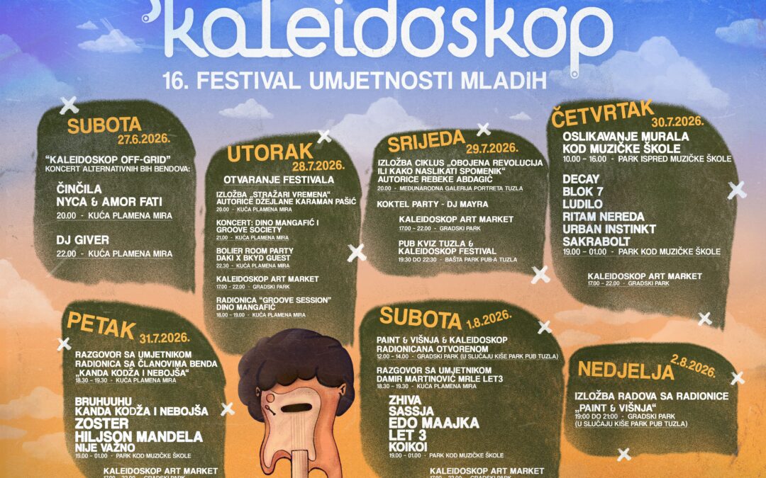Objavljen kompletan program 16. Festivala umjetnosti mladih Kaleidoskop
