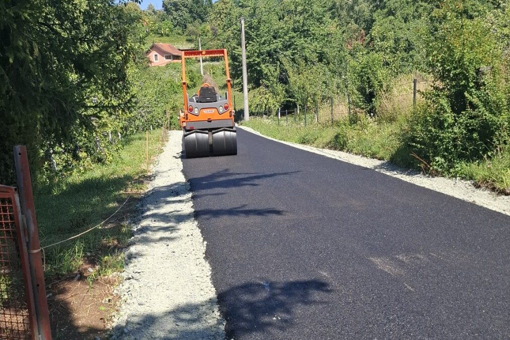 Završeni radovi na putnoj infrastrukturi u naselju Četenište