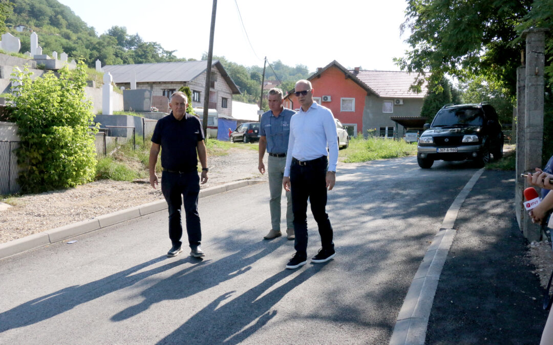 Završena prva faza sanacije saobraćajnice u ulici Borić