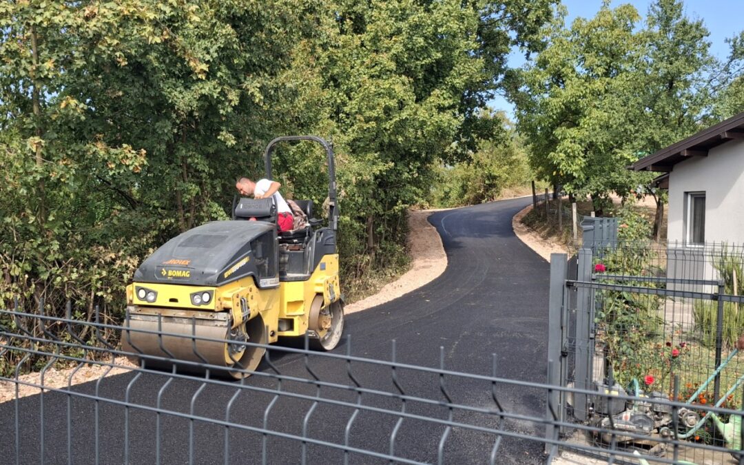 Završeni radovi na putnoj infrastrukturi i u MZ Slavinovići i Donja Obodnica