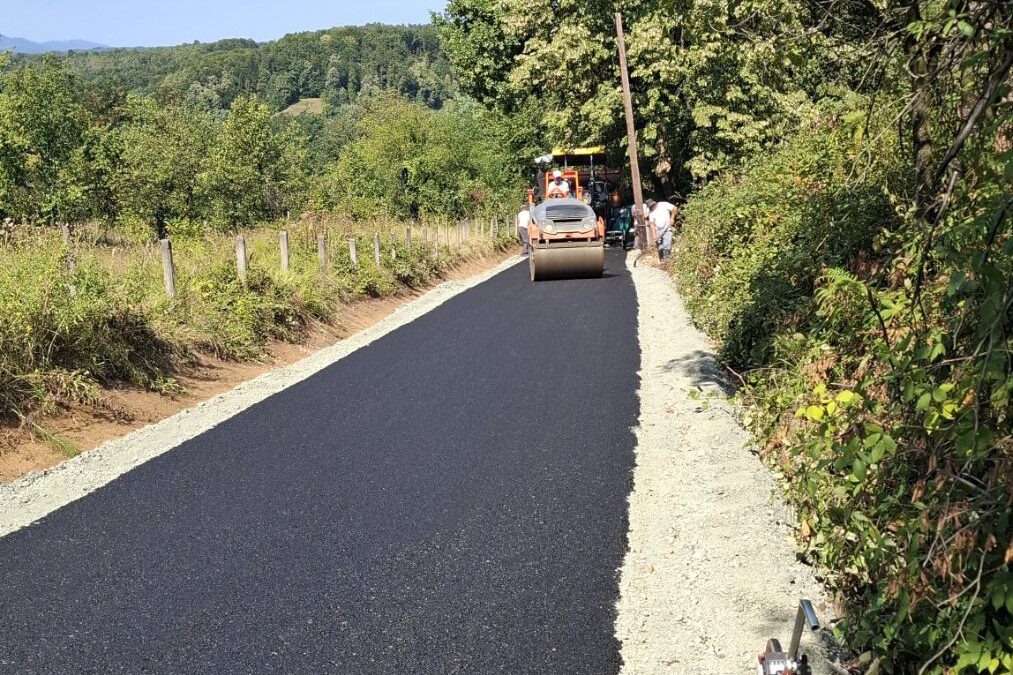 Završeni radovi na putnim pravcima u Lipnici i Gornjoj Tuzli