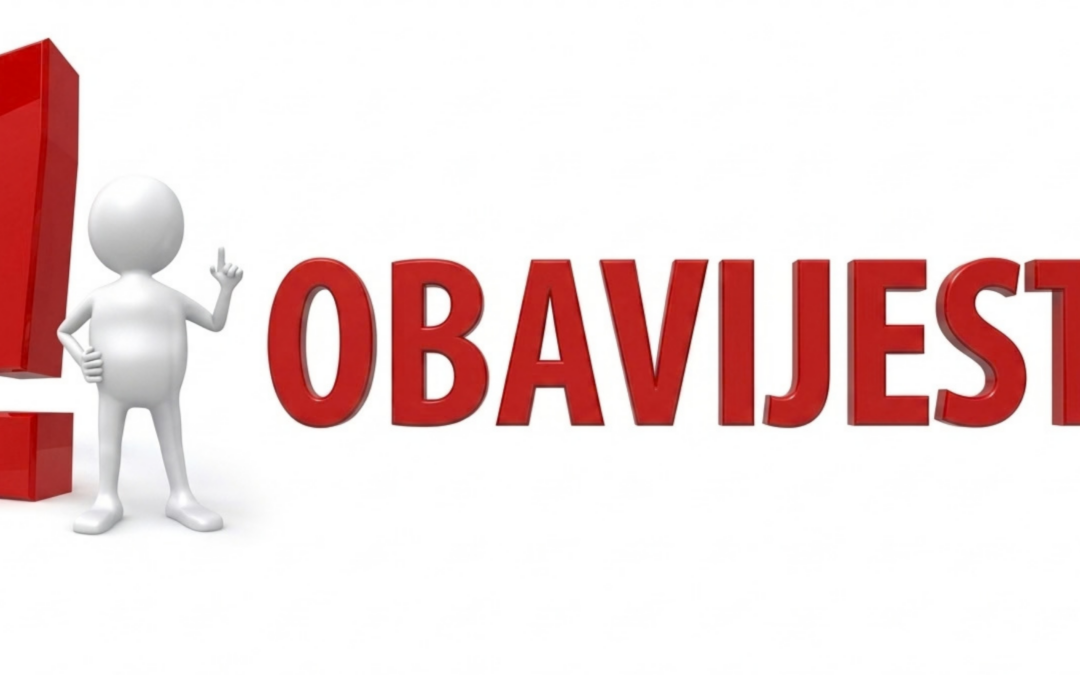 Obavijest o planiranim radovima na vodovodnoj mreži na području grada Tuzle