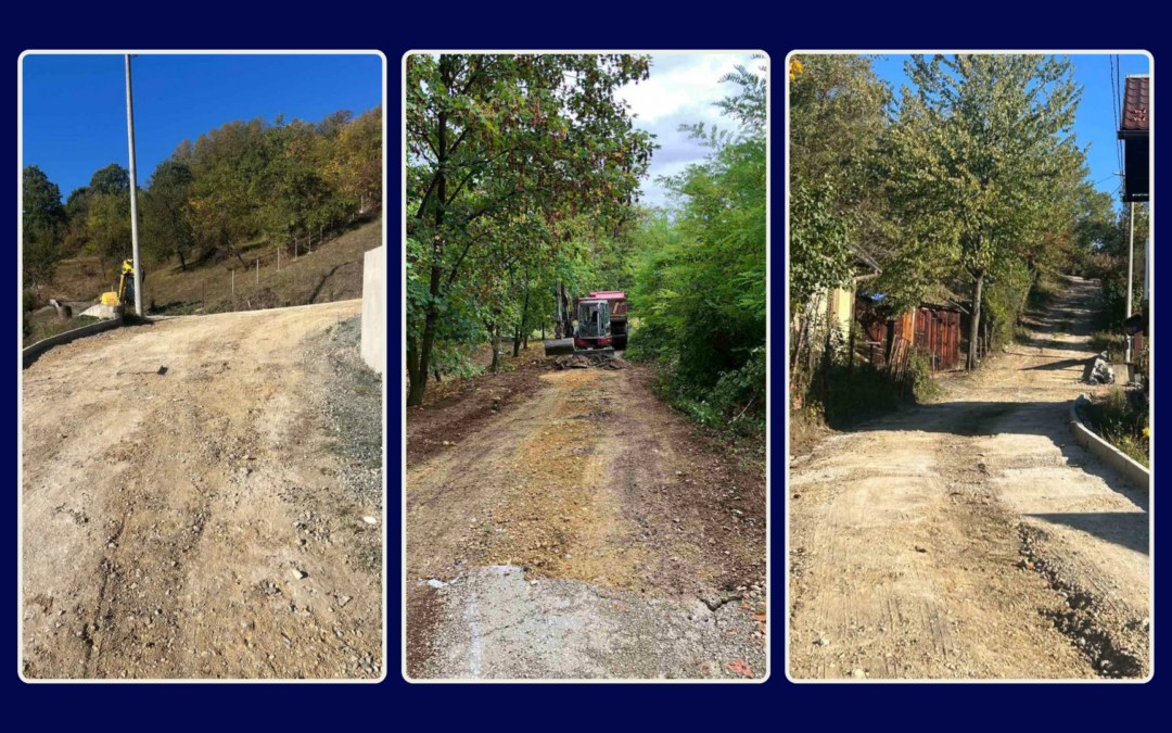 U toku radovi na sanaciji i asfaltiranju putne infrastrukture u MZ Tušanj i MZ Gornja Tuzla